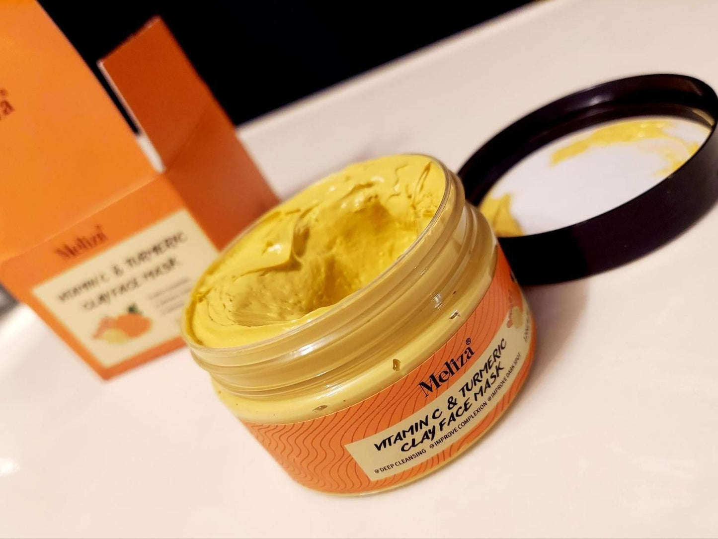 Vitamin C & Turmeric Clay Mask - Deep Cleansing 50gm