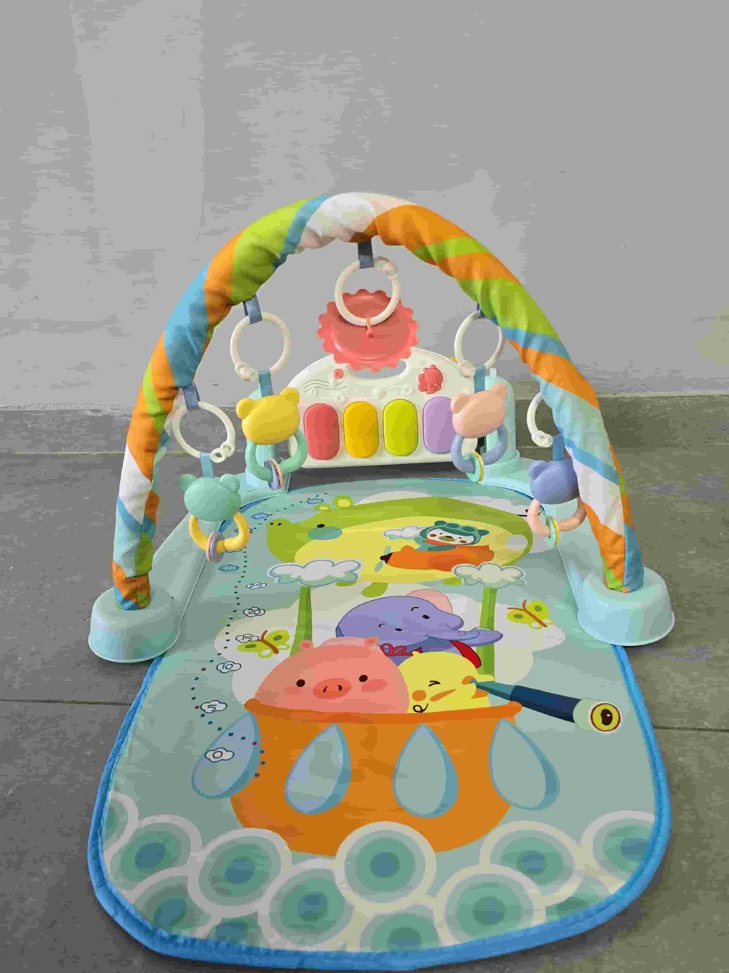 Plastic Piano Baby Gym Toy